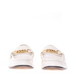 Mocassim-Burberry-Branco-Corrente-Dourada