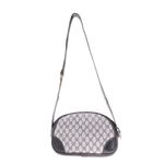 Bolsa-Gucci-Vintage-Canvas-GG-e-Couro-Azul-Marinho
