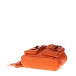Mochila-Gucci-Bamboo-Couro-Laranja