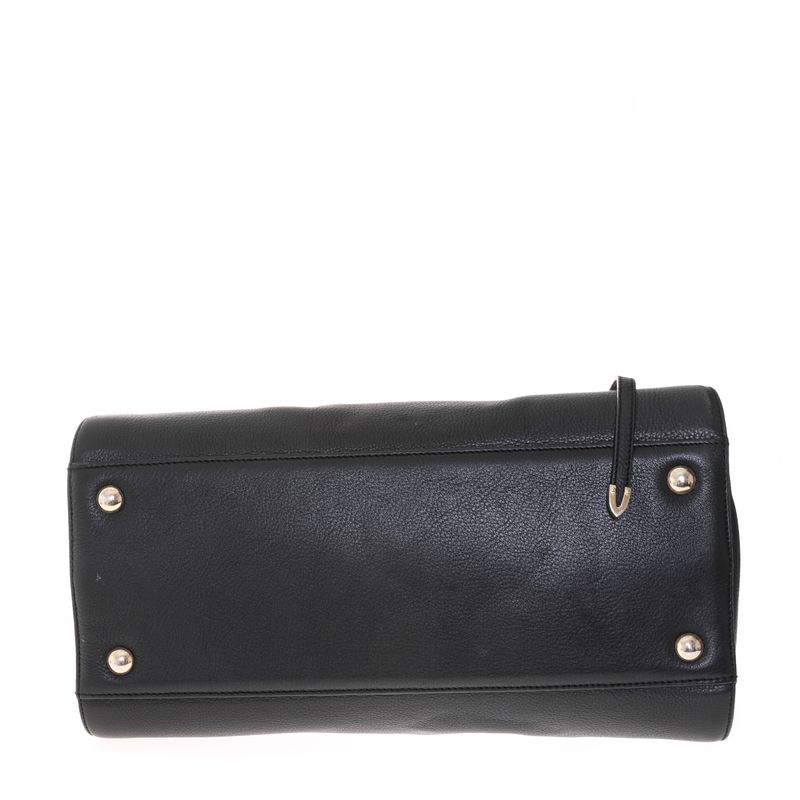 Bolsa-Rosalie-Jimmy-Choo-Couro-Preto