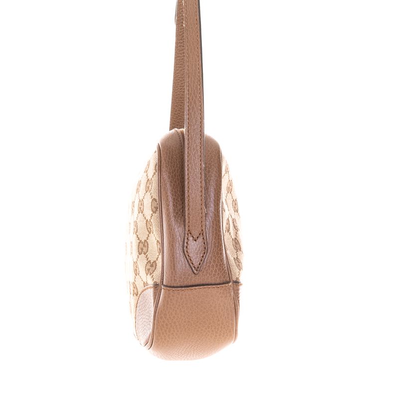 Bolsa-Gucci-Bree-GG-Supreme-Jacquard-Couro-Caramelo