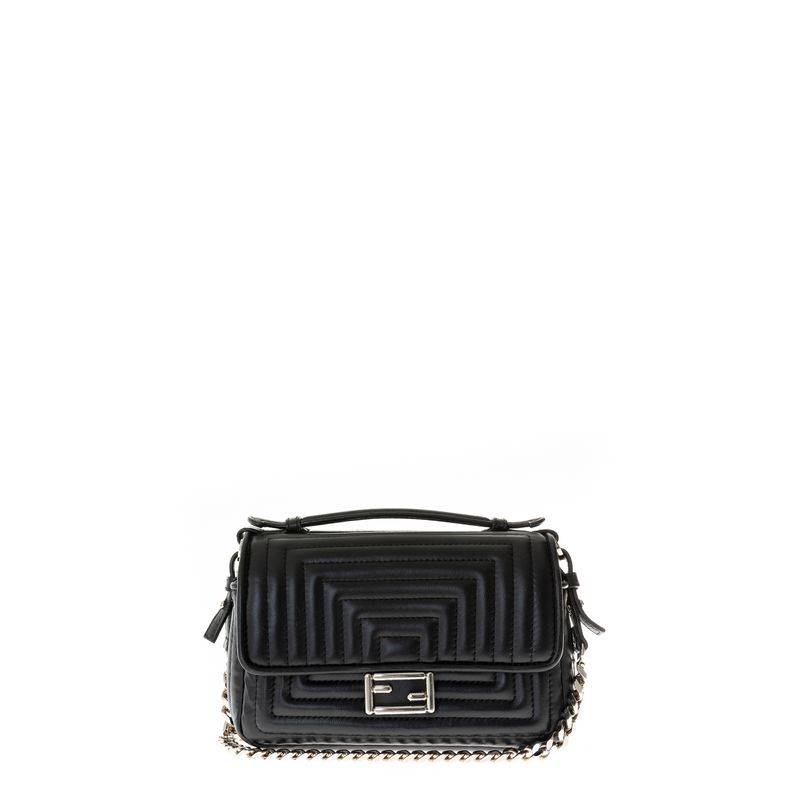 Bolsa-Fendi-Duo-Couro-Preto