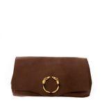 Clutch-Gucci-Vintage-Couro-Caramelo