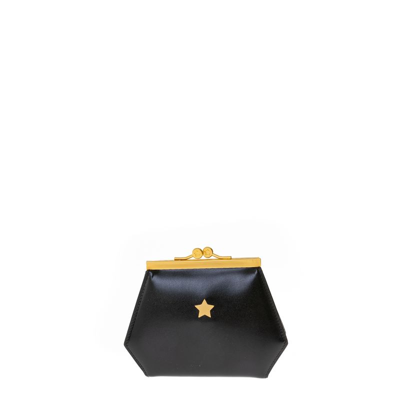 Porta-Moedas-H.-Stern-Vintage-Couro-Preto