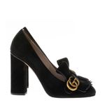 Sapato-de-Salto-Gucci-com-Franjas-Preto