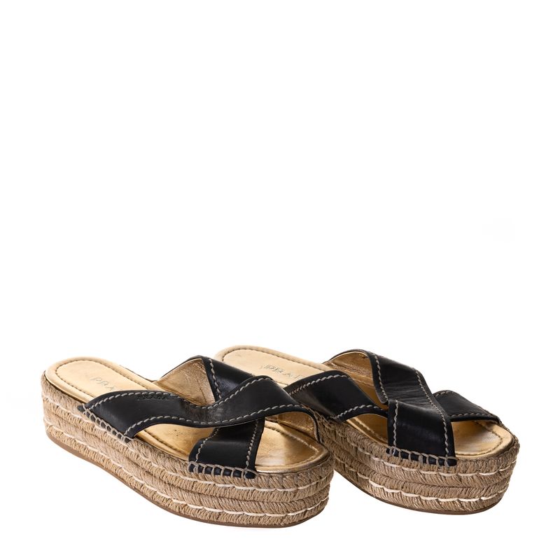 Sandalia-Prada-Spadrille-Couro-Preto