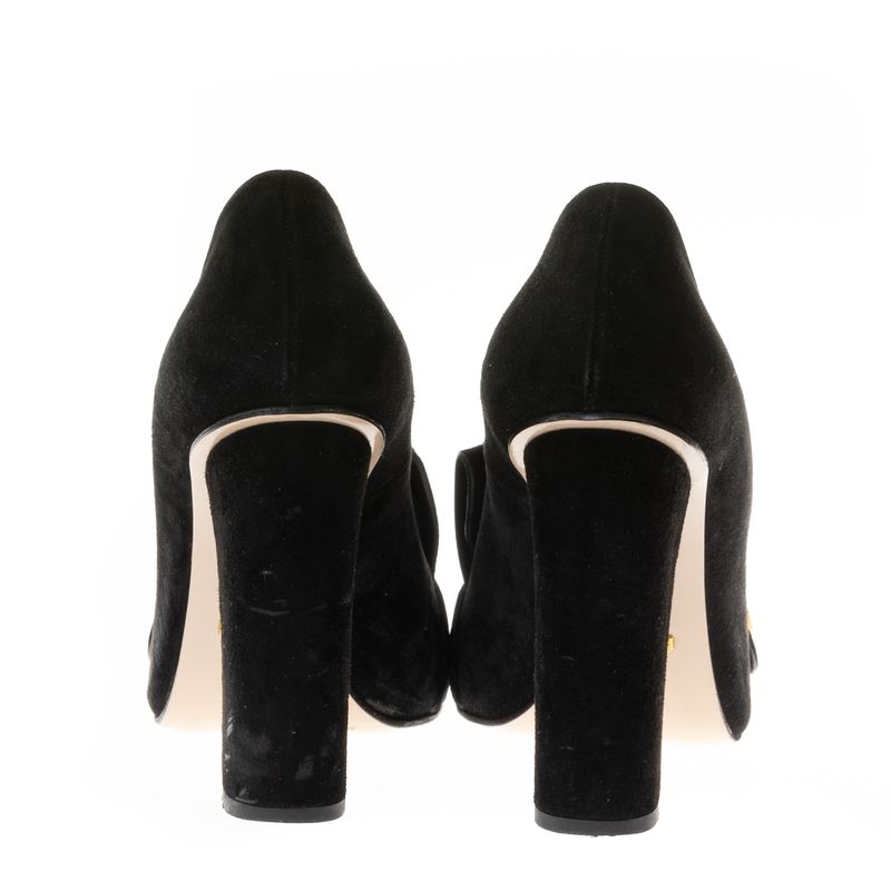 Sapato-de-Salto-Gucci-com-Franjas-Preto