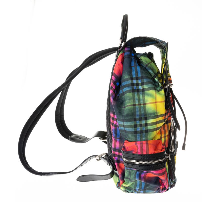 Mochila-Burberry-Rucksack-Xadrez-Tie-Dye