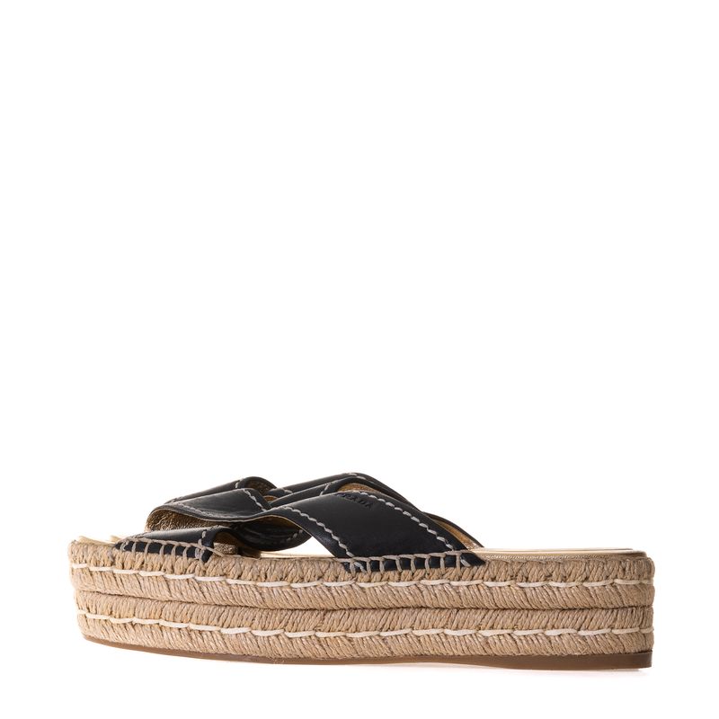 Sandalia-Prada-Spadrille-Couro-Preto