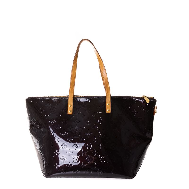 Bolsa-Louis-Vuitton-Bellevue-Verniz-Vinho-Monograma