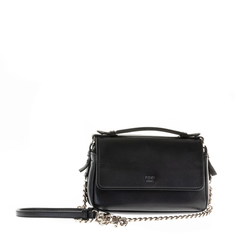 Bolsa-Fendi-Duo-Couro-Preto