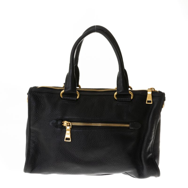 Bolsa-Prada-Couro-Preto