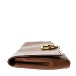 Clutch-Gucci-Vintage-Couro-Caramelo