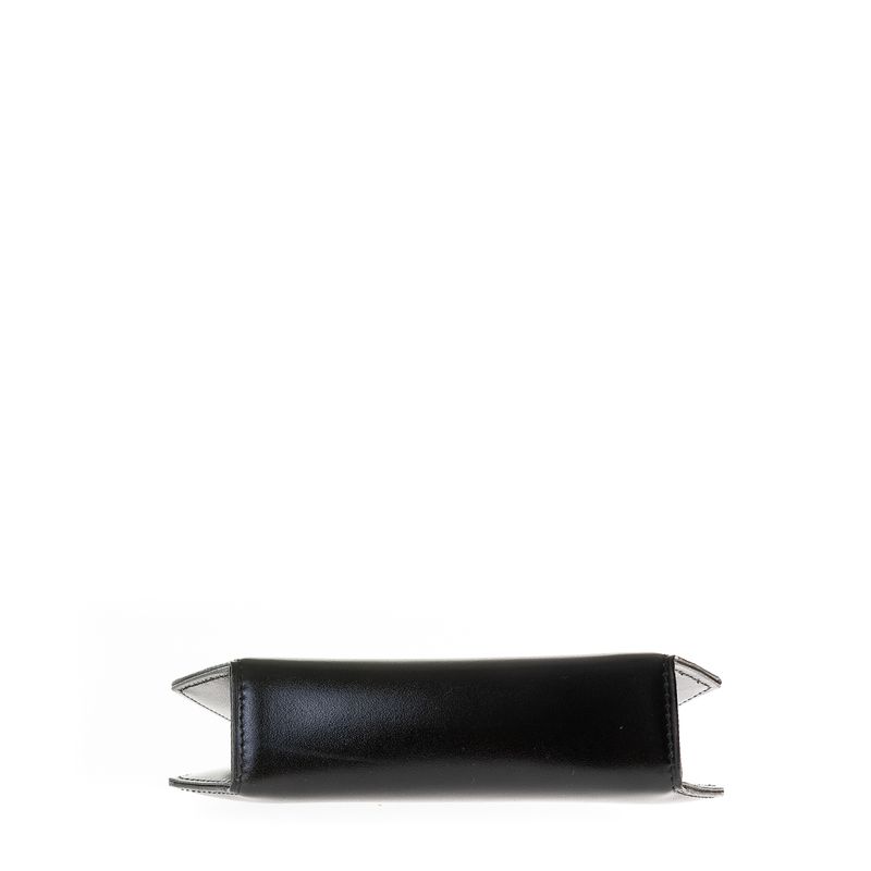 Porta-Moedas-H.-Stern-Vintage-Couro-Preto