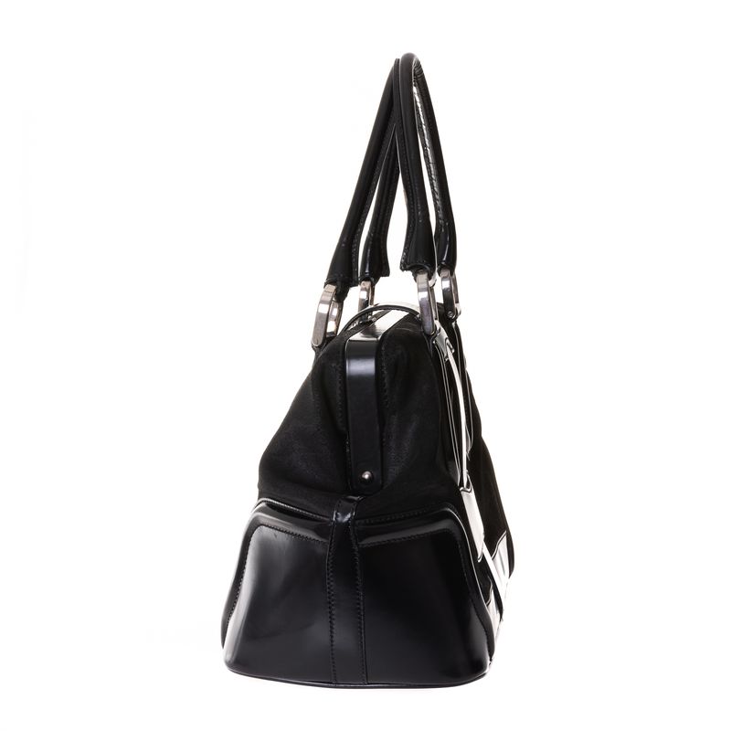 Bolsa-Balenciaga-Couro-e-Camurca-Preta