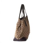 Bolsa-Gucci-Jacquard-Couro-Marrom
