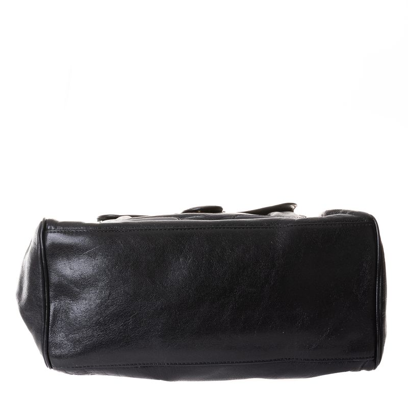 Bolsa-Balenciaga-Sac-Lune-Couro-Preto