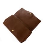 Clutch-Gucci-Vintage-Couro-Caramelo