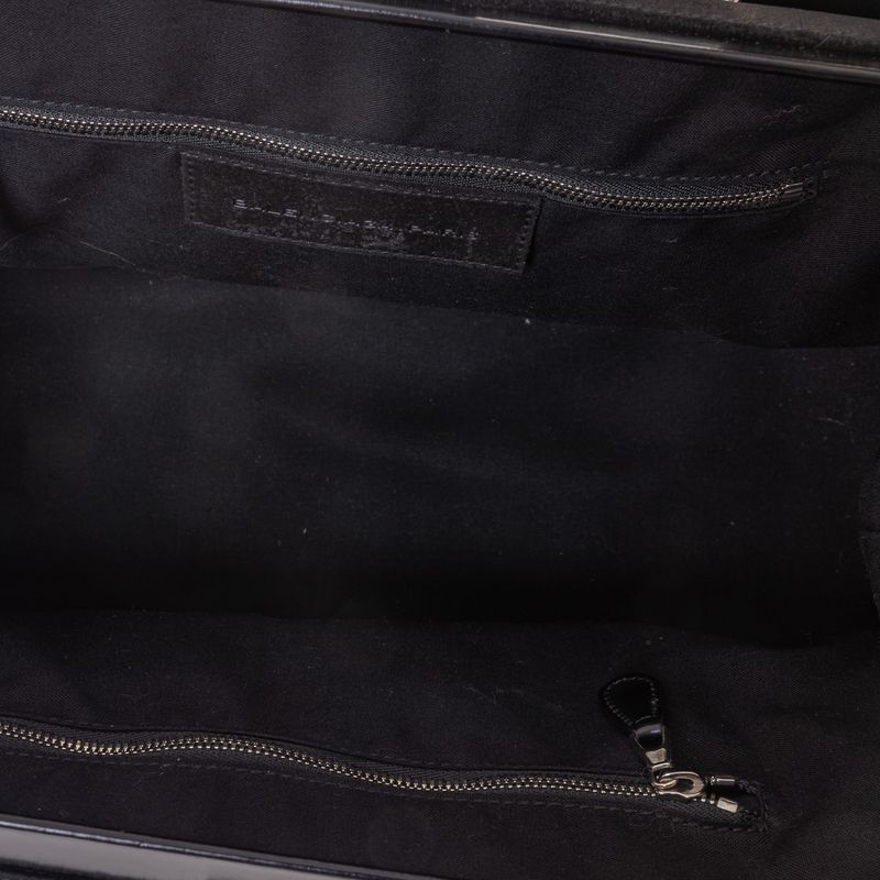 Bolsa-Balenciaga-Couro-e-Camurca-Preta