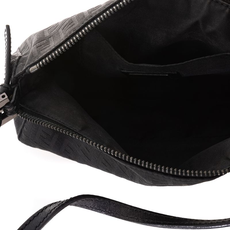 Bolsa-Fendi-Zucca-Tecido-Preto