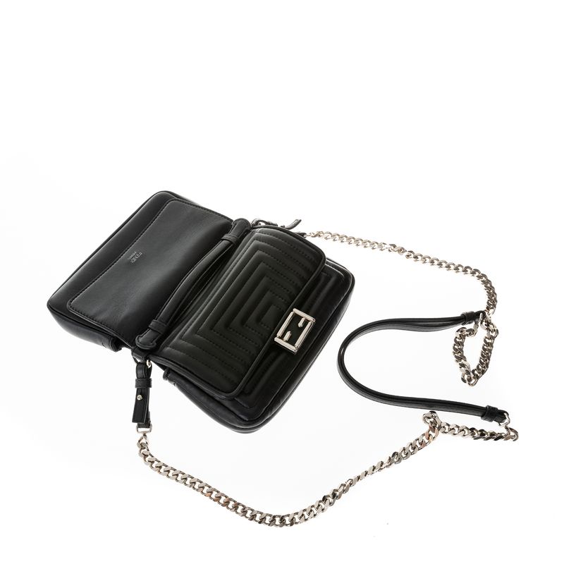 Bolsa-Fendi-Duo-Couro-Preto