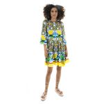 Vestido-Dolce---Gabbana-de-Seda-Estampado