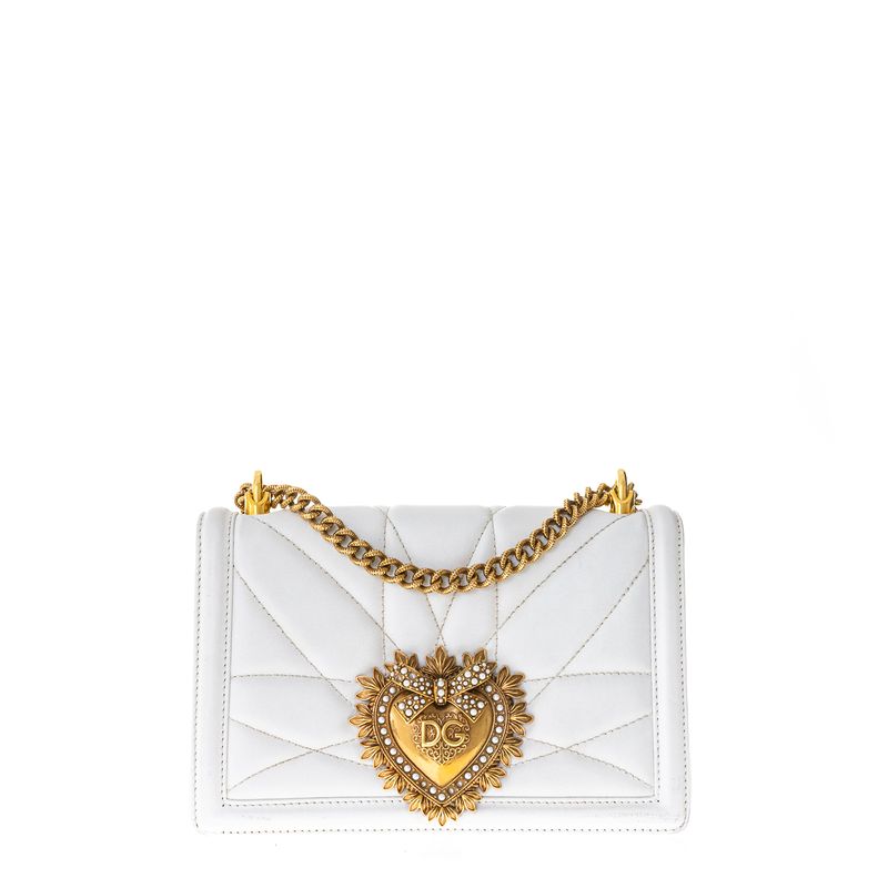 Bolsa-Dolce---Gabbana-Devotion-Media-Couro-Branco