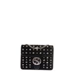 Bolsa-Gucci-Interlocking-Camurca-Preto-com-Pedraria