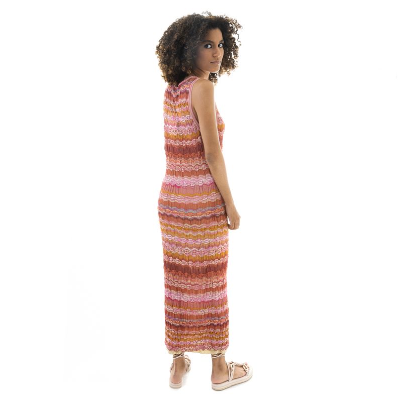 Vestido-Missoni-Tricot-Vermelho-e-Rosa