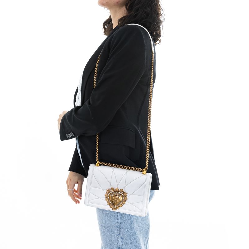 Bolsa-Dolce---Gabbana-Devotion-Media-Couro-Branco