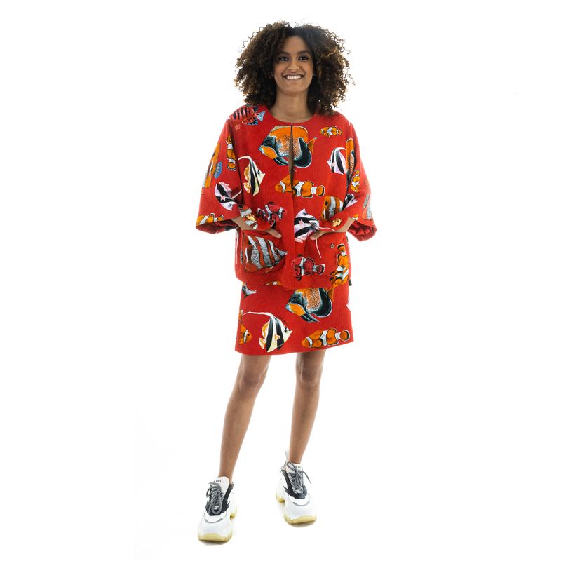 Kimono-Dolce---Gabbana-Tropical-Fish-Vermelho