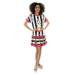 Vestido-Dolce---Gabbana-Seda-Estampado-Listras-e-Bonecas