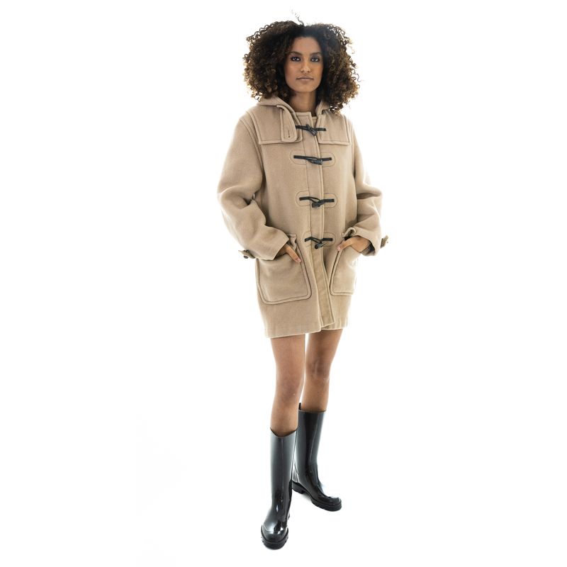 Sobretudo-Burberry-Burwood-Duffle-de-La-Bege