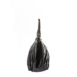 Bolsa-Christian-Dior-Plisse-Basket-Tote-Couro-Preto