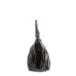 Bolsa-Christian-Dior-Plisse-Basket-Tote-Couro-Preto