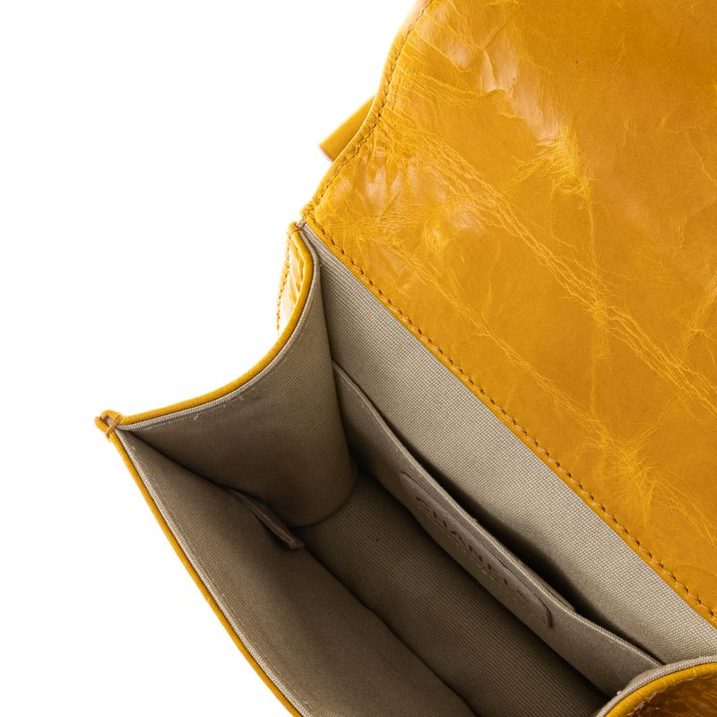 Bolsa-Chanel-Vintage-Matelasse-Amarelo
