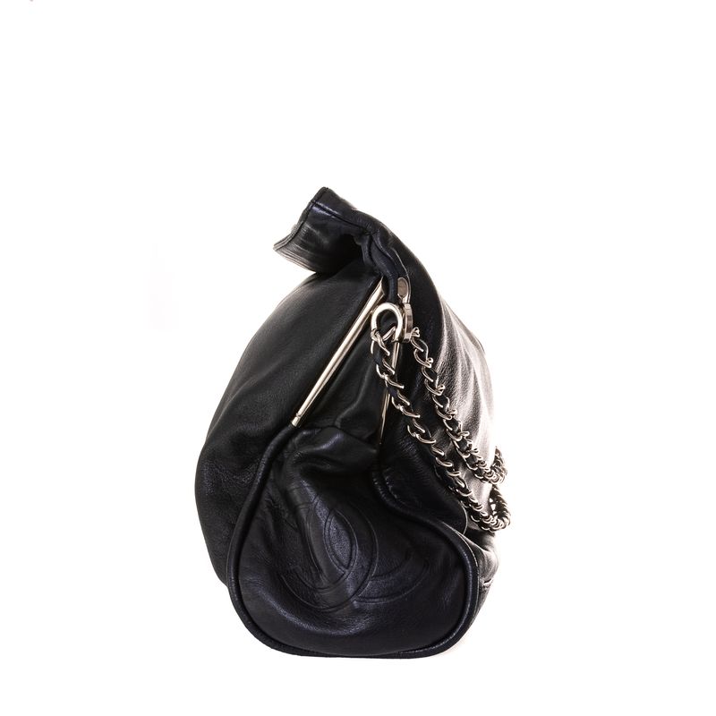 Bolsa-Chanel-Couro-Preto