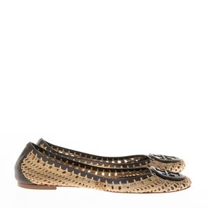 Sapatilha Tory Burch Crochê e Couro
