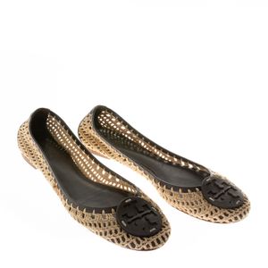 Sapatilha Tory Burch Crochê e Couro