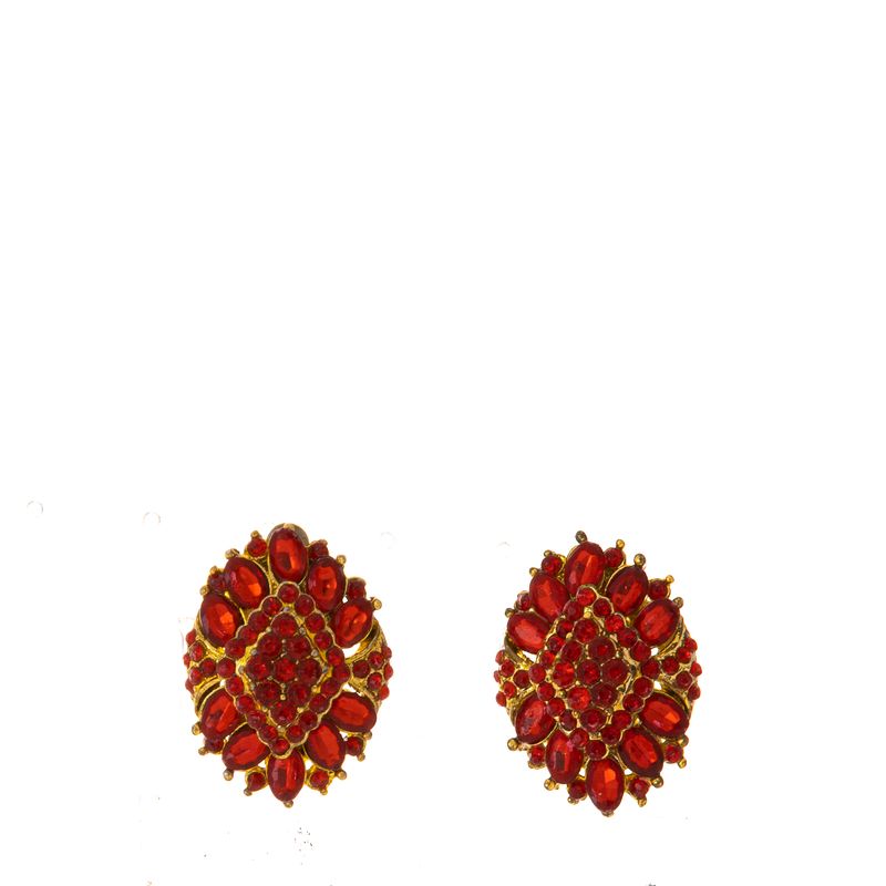Brinco-de-Pressao-Vintage-Strass-Vermelho