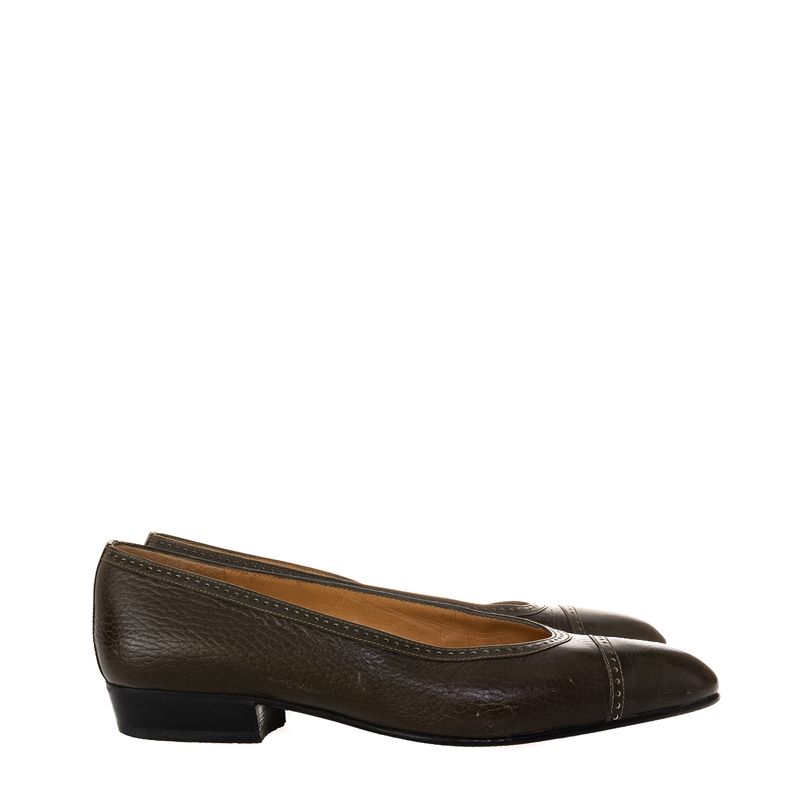 Sapato-Vintage-Celine-Marrom