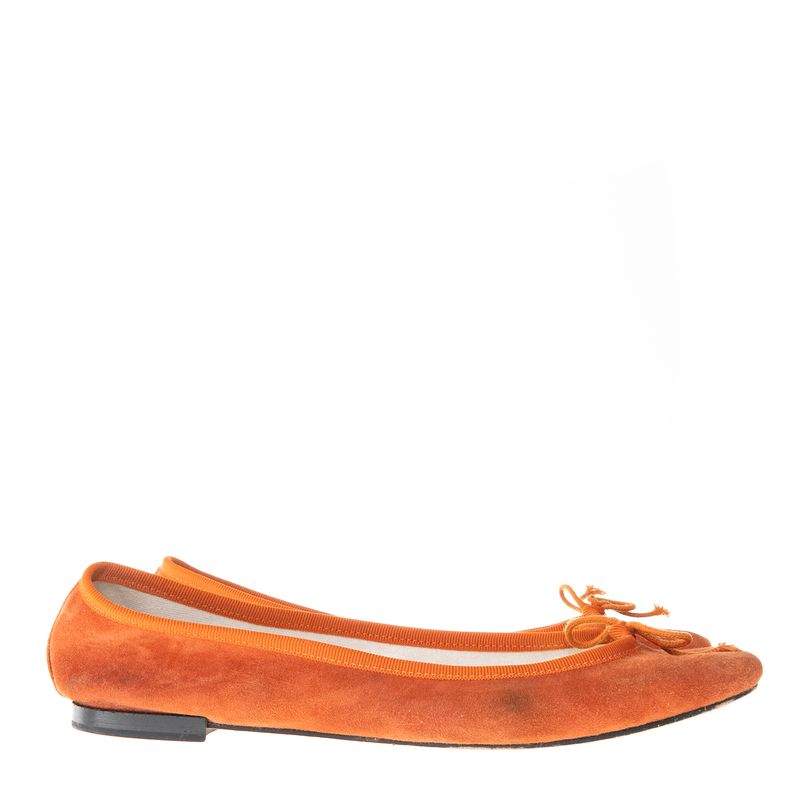 Sapatilha-Repetto-Camurca-Laranja