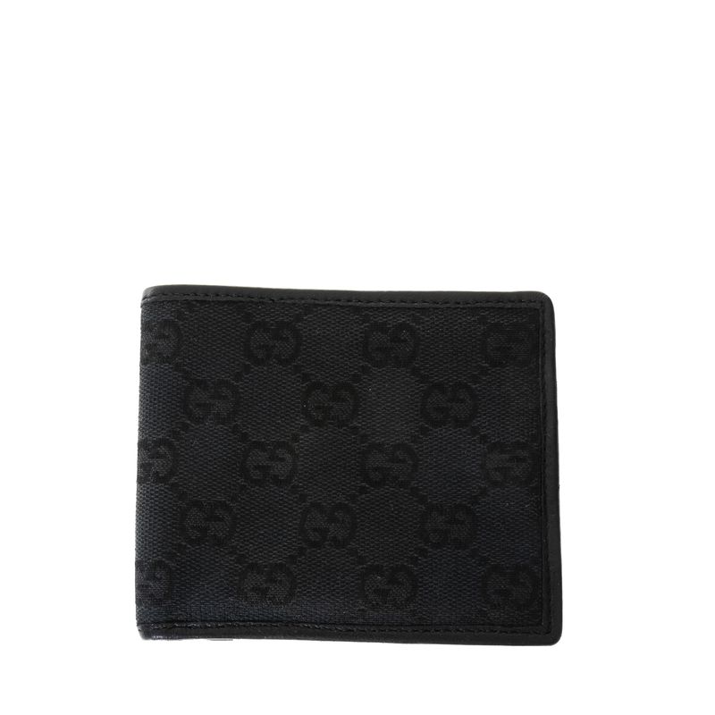 Carteira-Gucci-Canvas-GG-Supreme-Preto