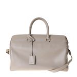 Bolsa-Saint-Laurent-Duffle-Cinza