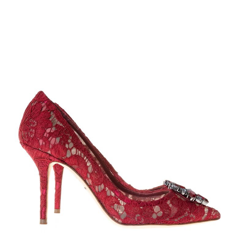 Scarpin-Dolce---Gabbana-Renda-Vermelho