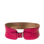 Cinto-Largo-Christian-Dior-Bar-Couro-Rosa