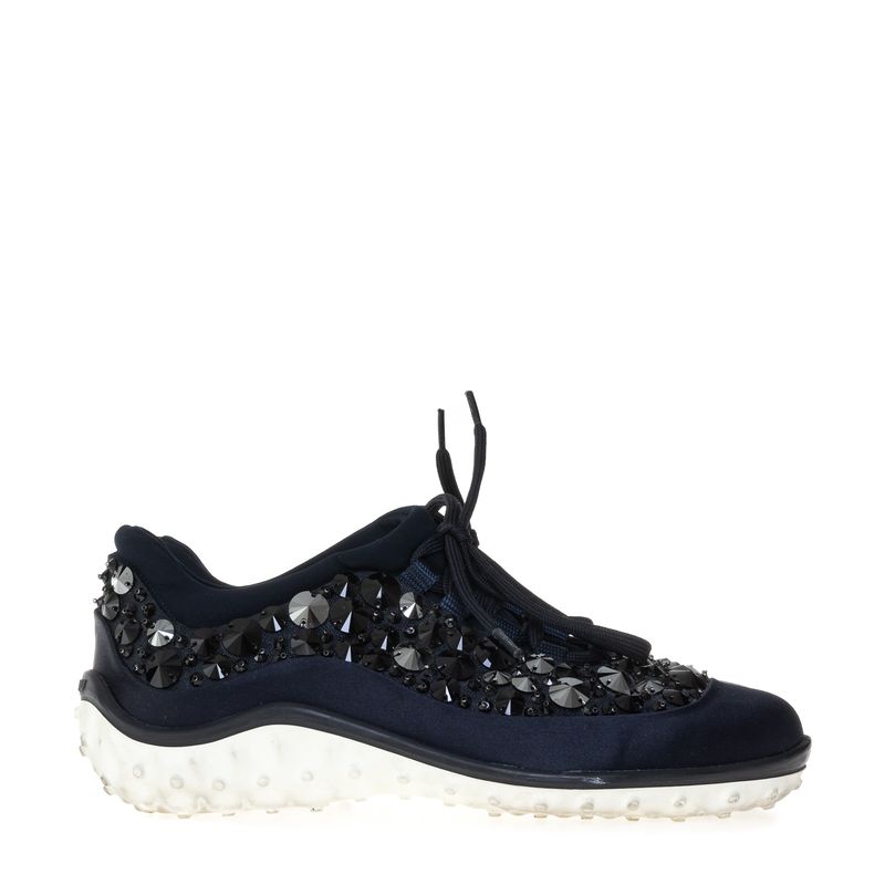 Tenis-Miu-Miu-Azul-Marinho-Pedraria