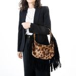 Bolsa-Valentino-Vintage-Franjas-e-Couro-com-Pelos
