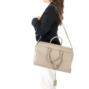 Bolsa Saint Laurent Duffle Cinza
