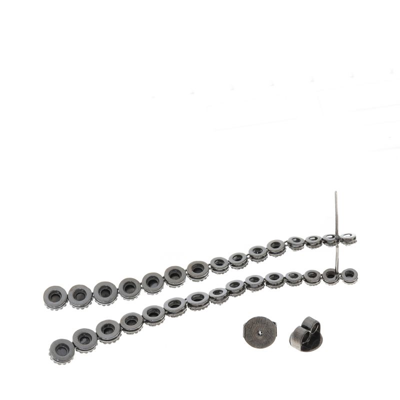 Brinco-Carla-Ouro-Negro-e-Brilhantes-Negros
